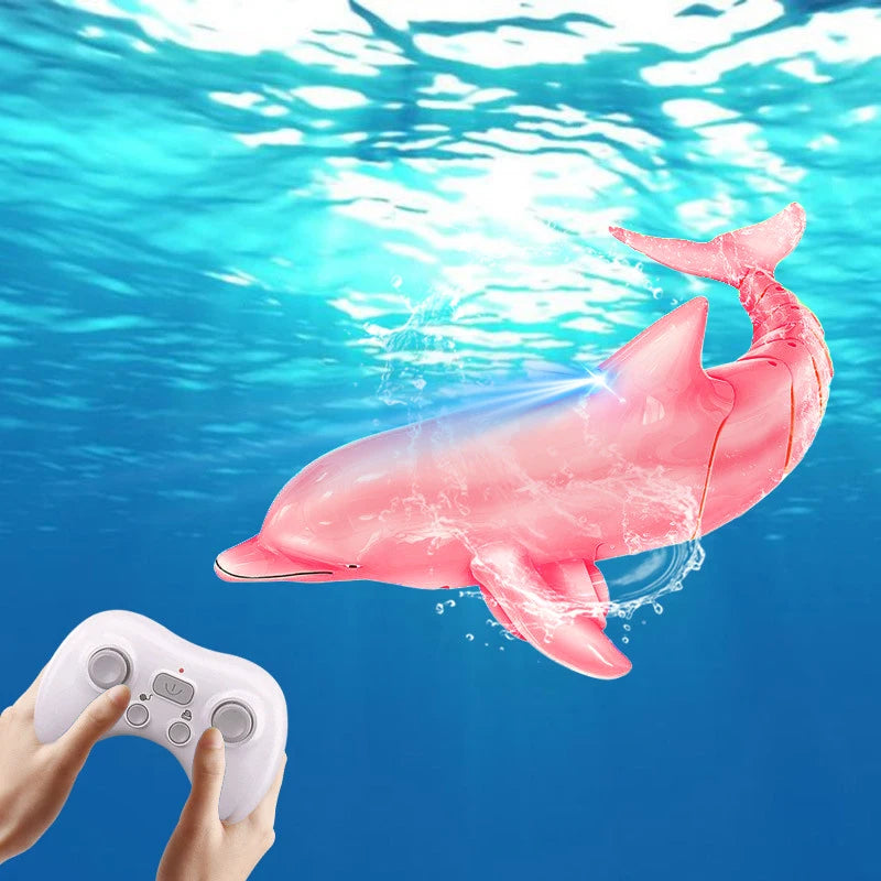 Exciting Remote Control Dolphin, Shark & Manta Ray - Ultimate 2.4G Electric Water Toy for Kids Aged 6-12!