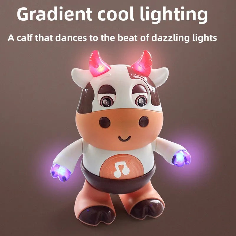 Interactive Dancing Cow Toy - The Ultimate Musical Companion for Toddlers This Christmas!