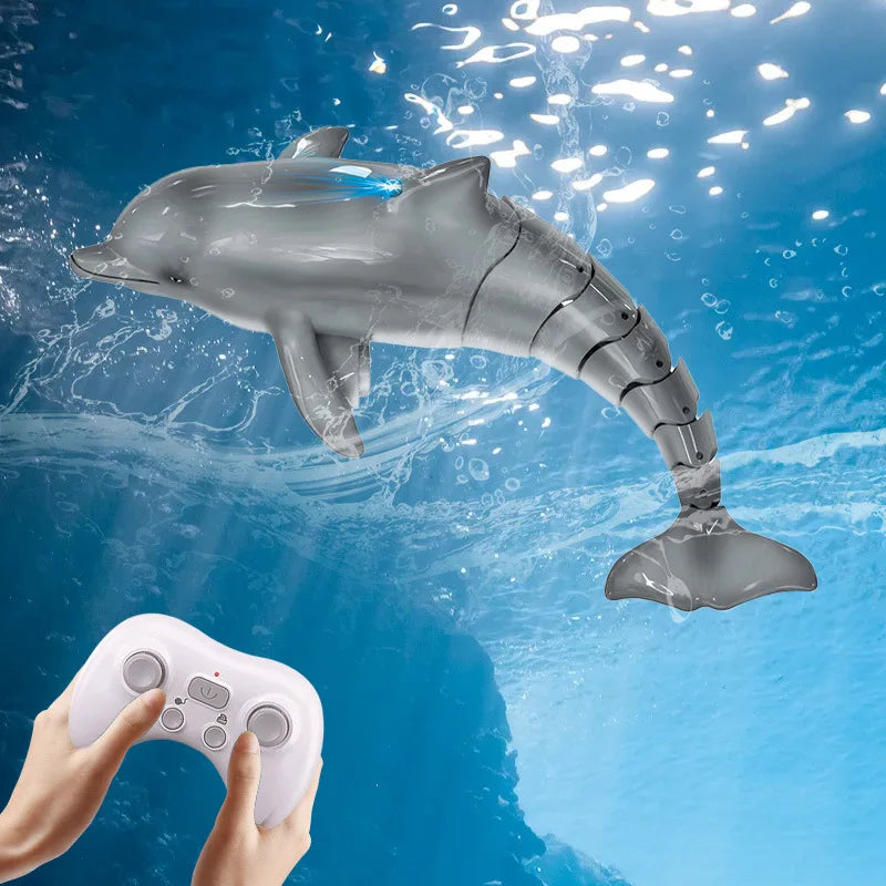 Exciting Remote Control Dolphin, Shark & Manta Ray - Ultimate 2.4G Electric Water Toy for Kids Aged 6-12!