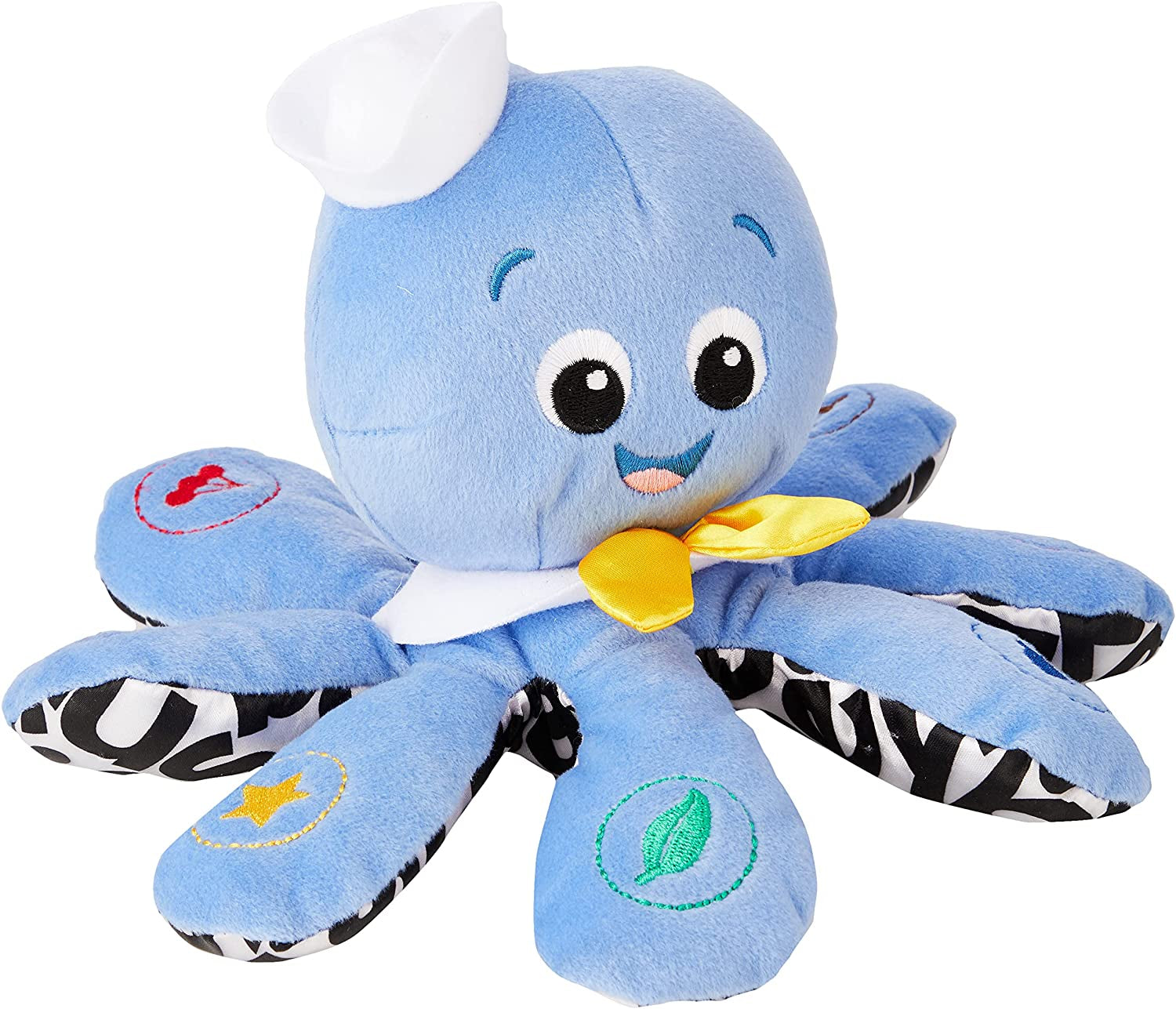 Discover the Magic of Colors with the Octoplush Musical Huggable Stuffed Animal - Perfect for Babies 3 Months and Up!