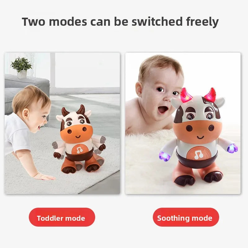 Interactive Dancing Cow Toy - The Ultimate Musical Companion for Toddlers This Christmas!