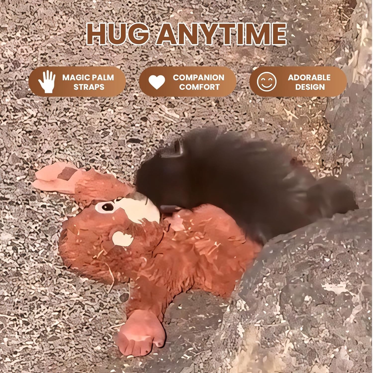 Panchi-Kun 26 Inch Plush Monkey – Your Ultimate Soft and Huggable Emotional Support Buddy!