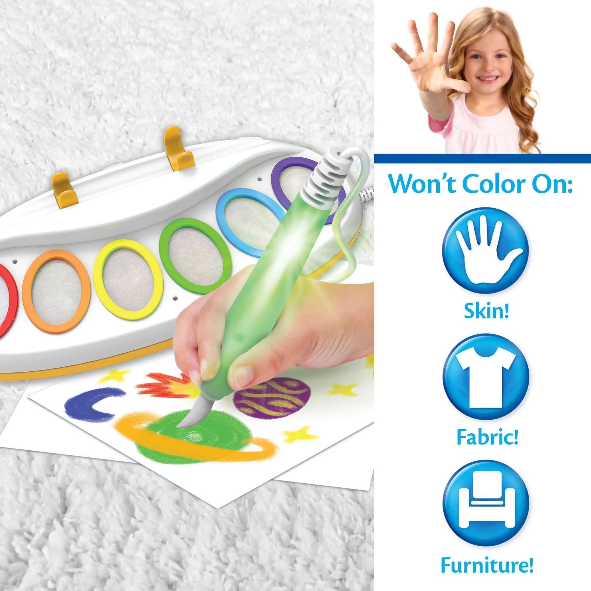 Color Wonder Magic Light Brush - Mess-Free Painting Set for Kids Aged 3 and Up!